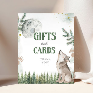 Välkommen till Pack Forest Varg Card och presenter Poster