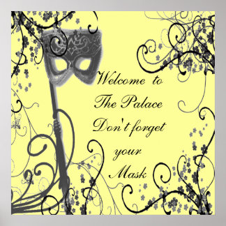 Välkommen till palatset poster