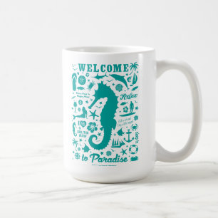 Välkommen till Paradise Kaffemugg