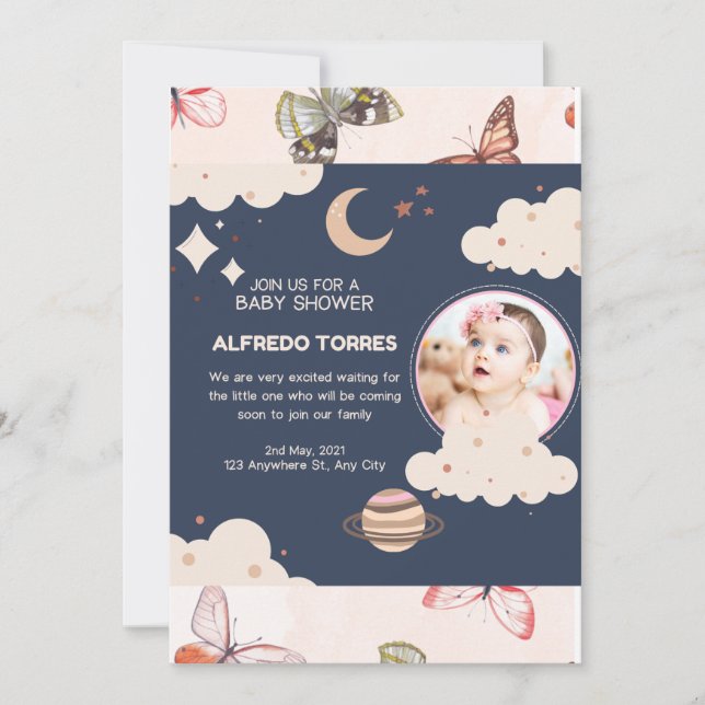 "Välkommen till Parenthood: A Firande från New Beg Inbjudningar (Framsida)