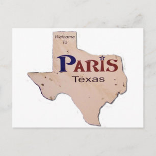 Välkommen till Paris, Texas Vykort