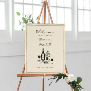 Välkommen till Pen och Bläck Whimsical Hand plocka Poster