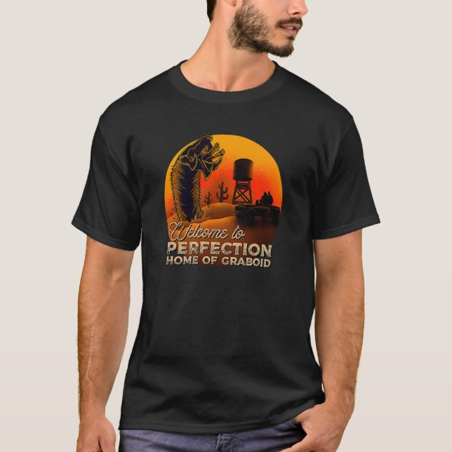 Välkommen till perfektion t shirt (Framsida)