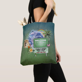 Välkommen till Planet Earth Tygkasse