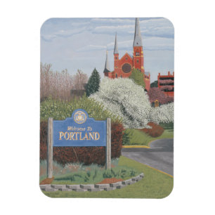 Välkommen till Portland Maine Magnet