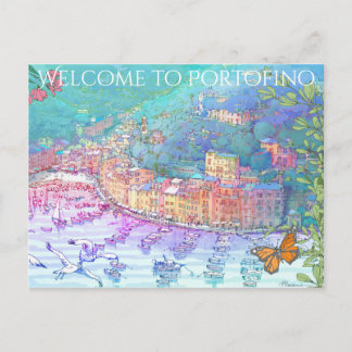 Välkommen till Portofino Vykort