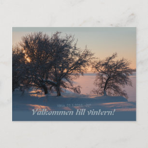 Välkommen till praktikant! Vasa Vaasa Finland CC08 Vykort