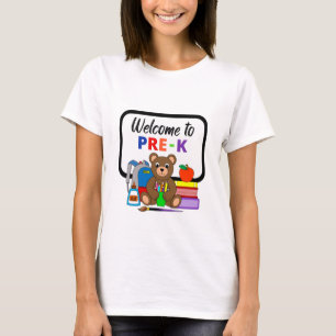 Välkommen till Prek School Bear Womans's T Shirt