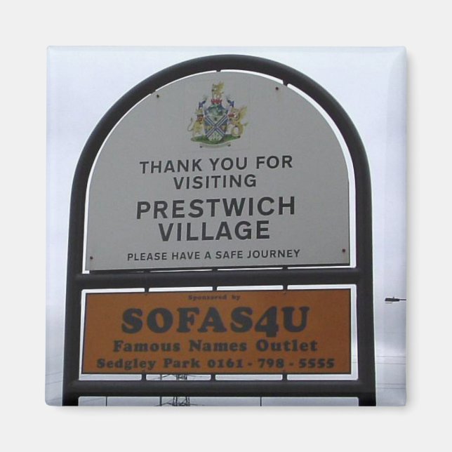 Välkommen till Prestwich Magnet (Framsidan)