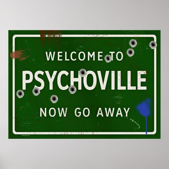 Välkommen till Psychoville Poster (Framsidan)