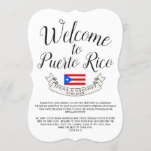 Välkommen till Puerto Rico| Destination Wedding Fa