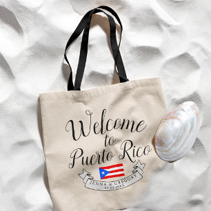 Välkommen till Puerto Rico Destination Wedding Fa Tygkasse