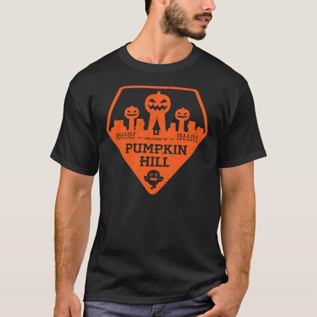 Välkommen till Pumpkin Backe Essential T-Shirt (Framsida)