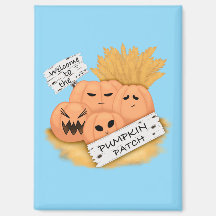 Välkommen till Pumpkin Patch Magnet