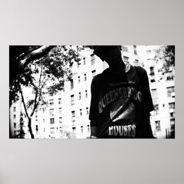 Välkommen till Queensbridge Houses II av Avi Avnai Poster (Framsidan)