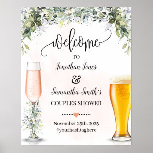 Välkommen till Rose & Brews Eucalyptus suckulent s Poster