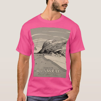 Välkommen till Roswell National Park UFO T-Shirt