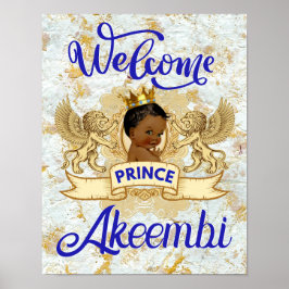 Välkommen till Royalet African Prince Poster