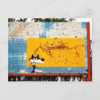 Välkommen till Sarajevo Vykort