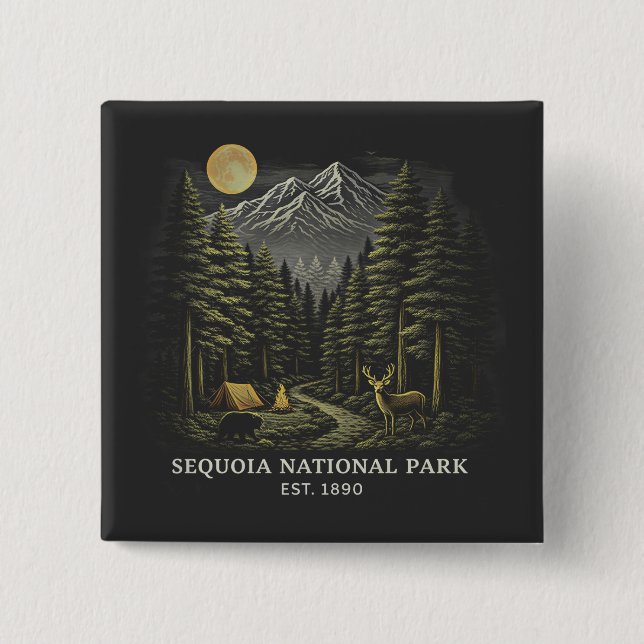 Välkommen till Sequoia National USA Park  Knapp (Framsida)