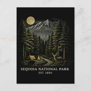 Välkommen till Sequoia National USA Park Vykort