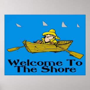 Välkommen till Shore, Rowboat Poster
