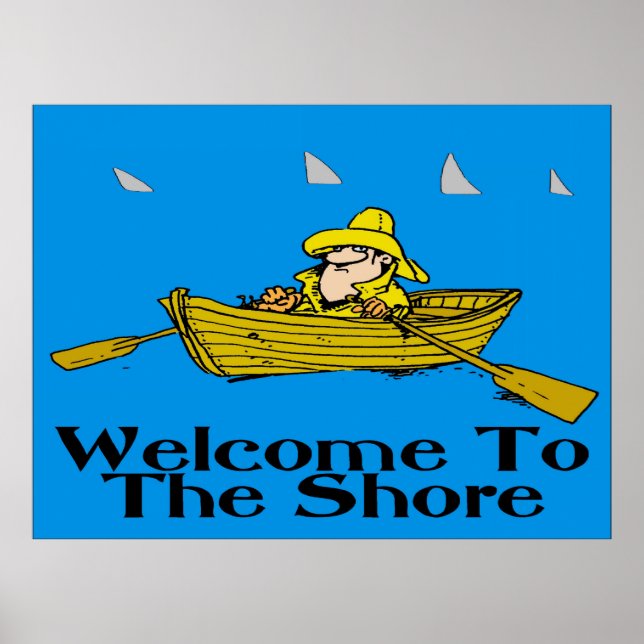 Välkommen till Shore, Rowboat Poster (Framsidan)
