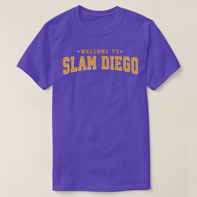 Välkommen till Slam Diego T Shirt (Design framsida)