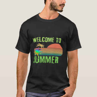 Välkommen till sommaren 2024 t shirt