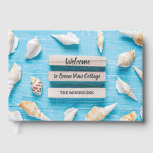 Välkommen till strandhus uthyres snigelskal