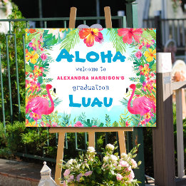 Välkommen till studenten Tropical Aloha Luau Party
