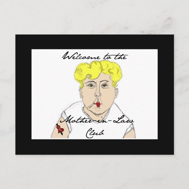 Välkommen till Svärmornas Klubb Advice Vykort (Framsida)