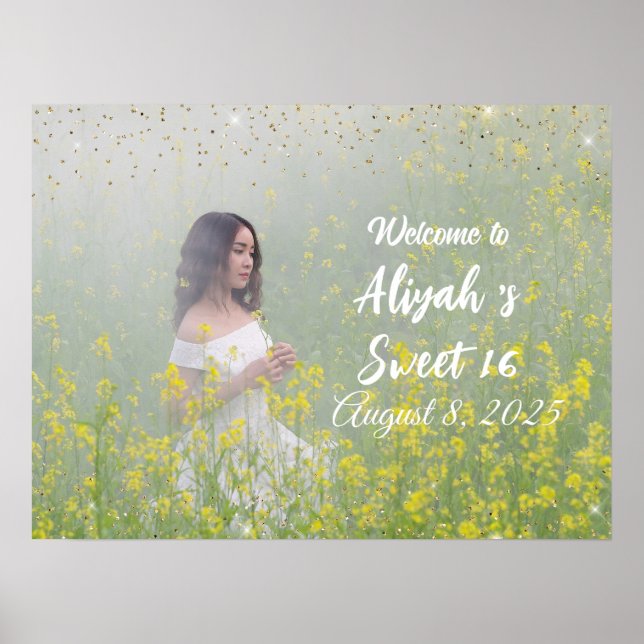 Välkommen till Sverige 16 Firande Poster (Framsidan)