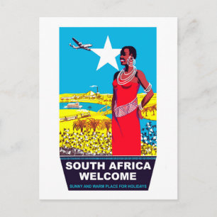 Välkommen till Sydafrika Vykort
