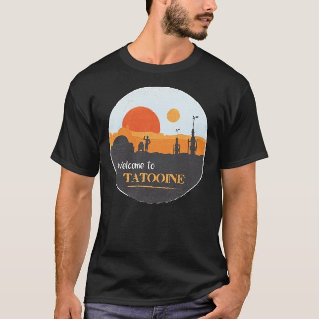 Välkommen till Tatooine Classic T-Shirt (Framsida)