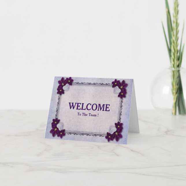 Välkommen till teamets vykort (Framsida)