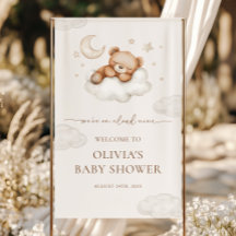 Välkommen till Teddybjörnens Babyshower On Cloud N