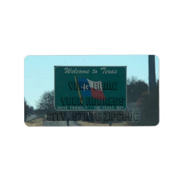 Välkommen till Texas Adressetiketter