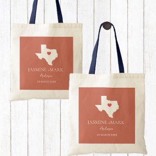 Välkommen till Texas Bröllopsfest Anpassningsbar Tygkasse