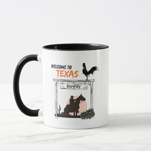 Välkommen till TEXAS Mugg (Vänster)