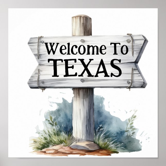 Välkommen till Texas  Poster (Framsidan)