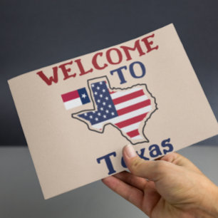 Välkommen till Texas Vykort