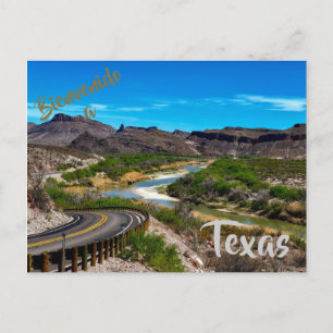 Välkommen till Texas vykort