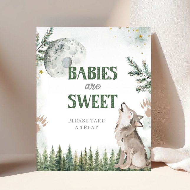 Välkommen till The Pack Forest Wolf  Baby är söta Poster (Skapare uppladdad)