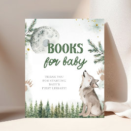 Välkommen till The Pack Forest Wolf Books för baby Poster