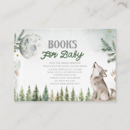 Välkommen till The Pack Forest Wolf Books för Baby Tilläggskort