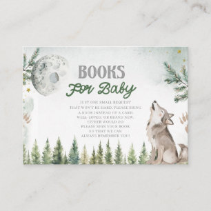 Välkommen till The Pack Forest Wolf Books för Baby Tilläggskort