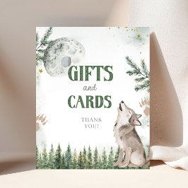 Välkommen till The Pack Forest Wolf Kort och pres Poster