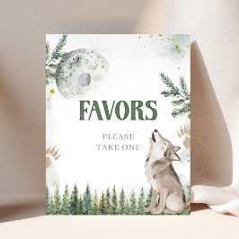 Välkommen till The Pack Forest Wolf Poster