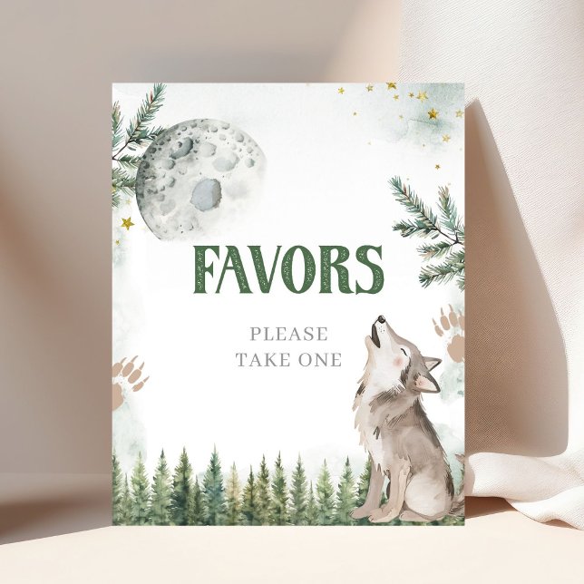 Välkommen till The Pack Forest Wolf Poster (Skapare uppladdad)